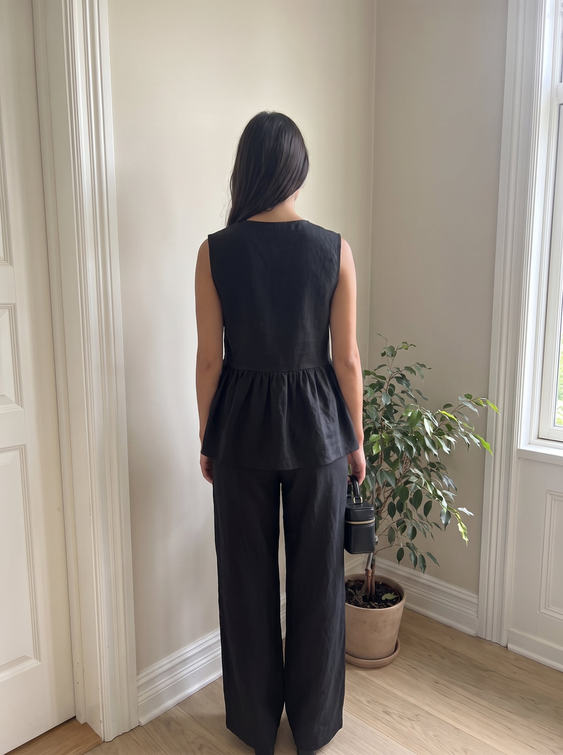 cotton|Black|back
