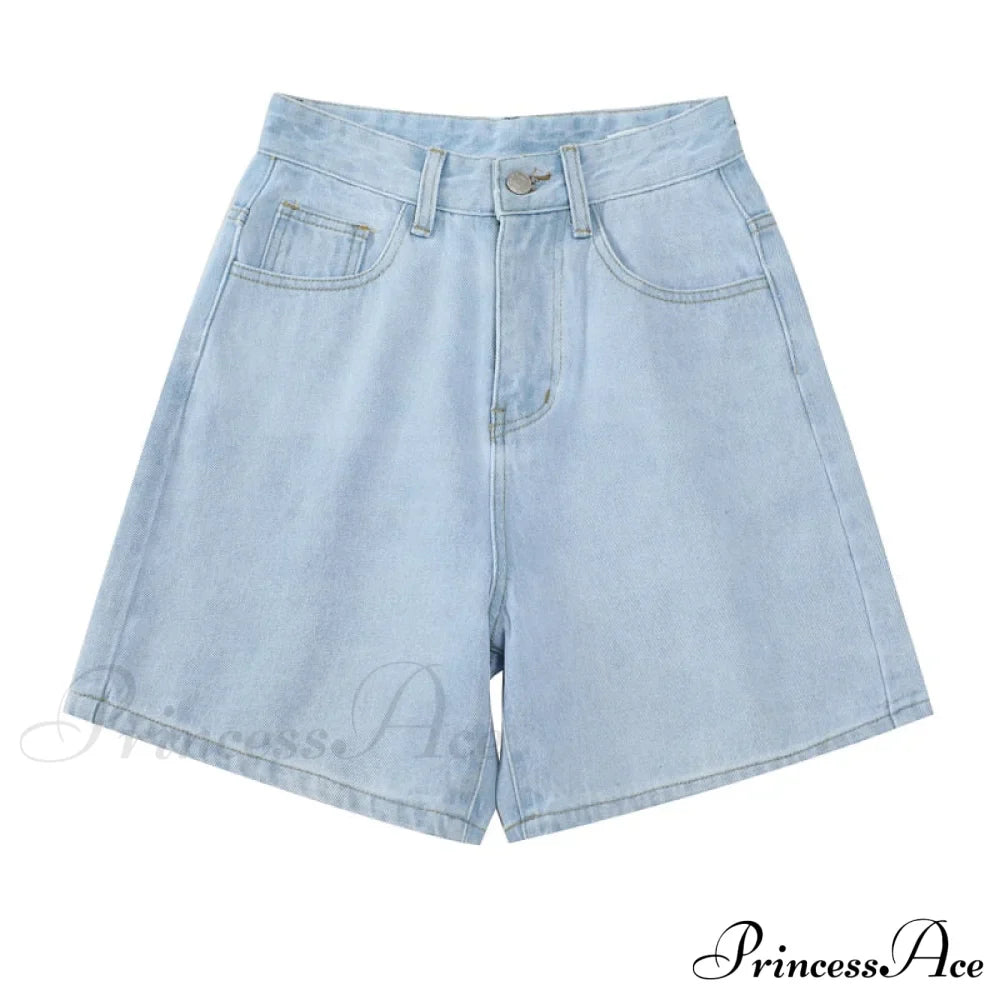 High Baggy Mom Wide Trousers Vintage Jeans Warm-Season Leg Waist Denim Straight Pants