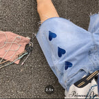 High Baggy Mom Wide Trousers Vintage Jeans Warm-Season Leg Waist Denim Straight Pants