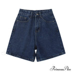High Baggy Mom Wide Trousers Vintage Jeans Warm-Season Leg Waist Denim Straight Pants