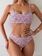 High Neck Brazilian Set Two Piece