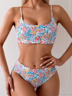 High Neck Brazilian Set Two Piece
