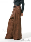 High Waist Genuine Sheepskin Ol Pencils Slim Casual Autumn Winter Pants