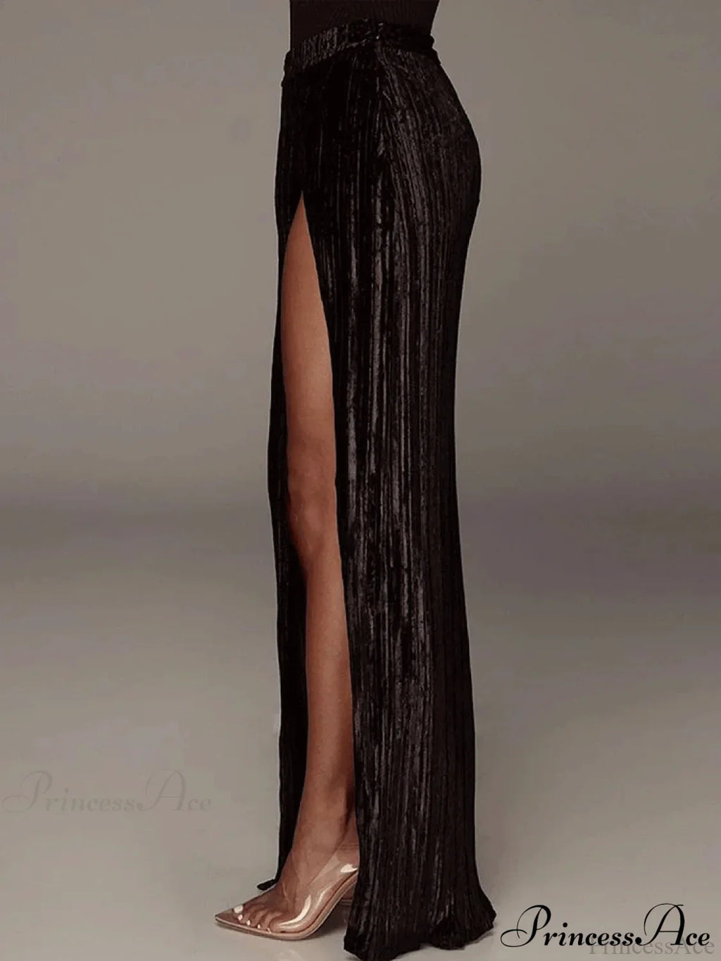 High Waisted Graceful Wide Leg Pants