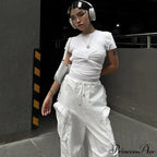 Hiphop Pockets Sweatpants Vintage Spice Girls