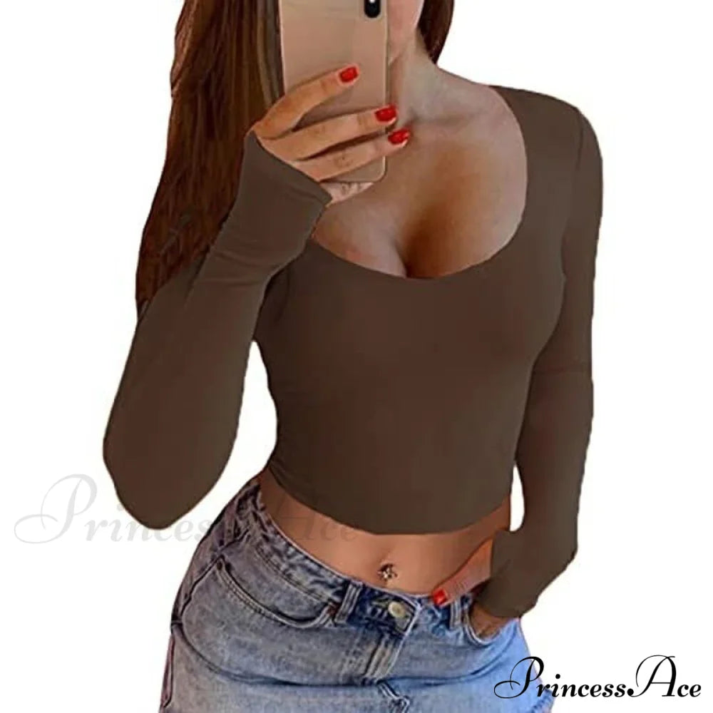 Pink Crop Tops