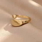Ins Minimalist Style Irregular Open Rings