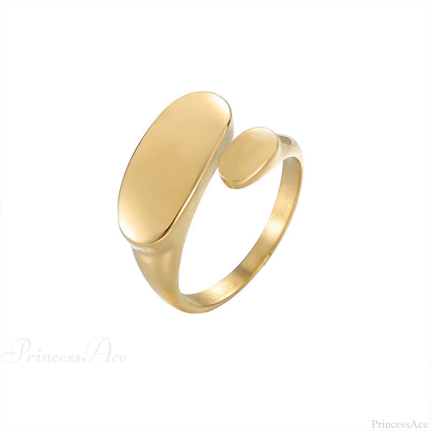 Ins Minimalist Style Irregular Open Rings
