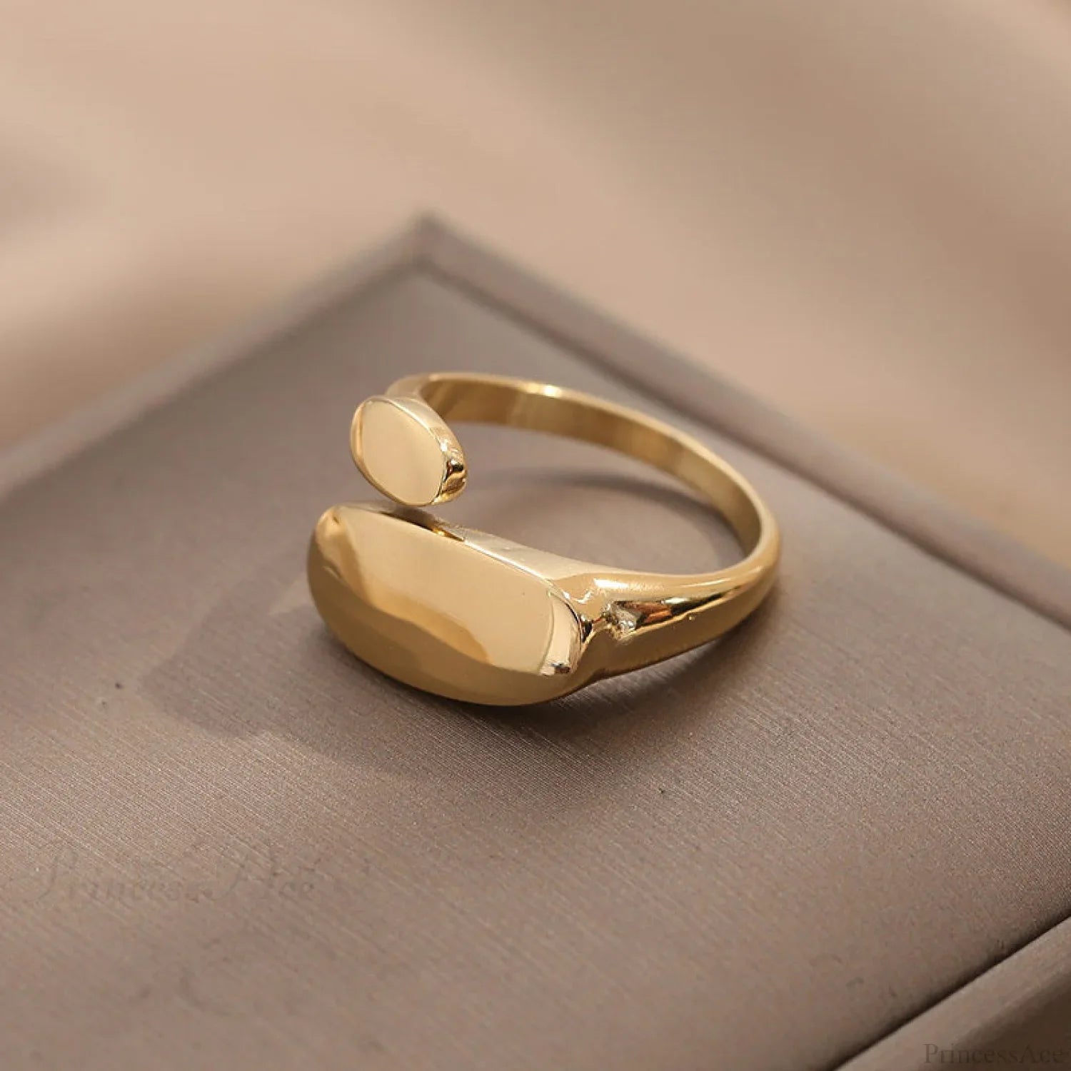 Ins Minimalist Style Irregular Open Rings