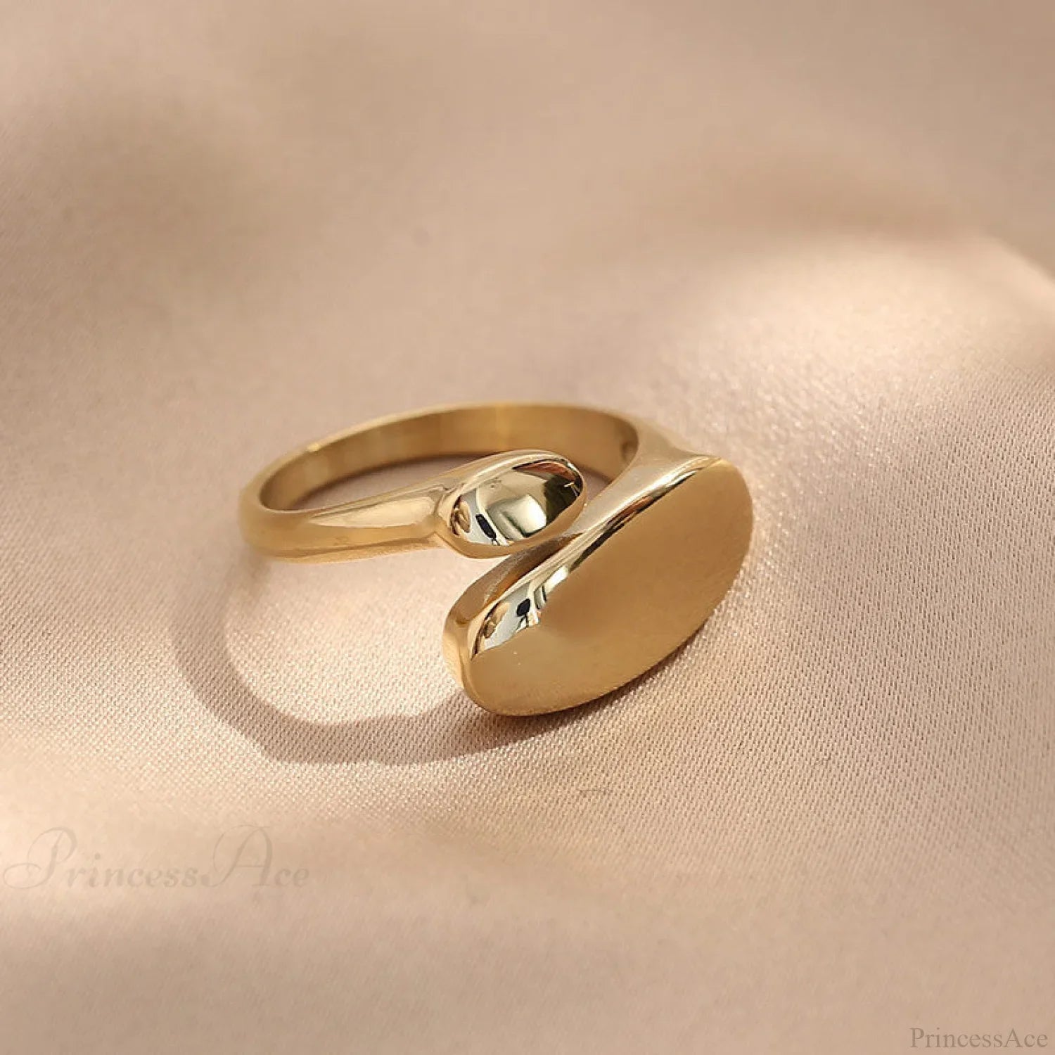Ins Minimalist Style Irregular Open Rings