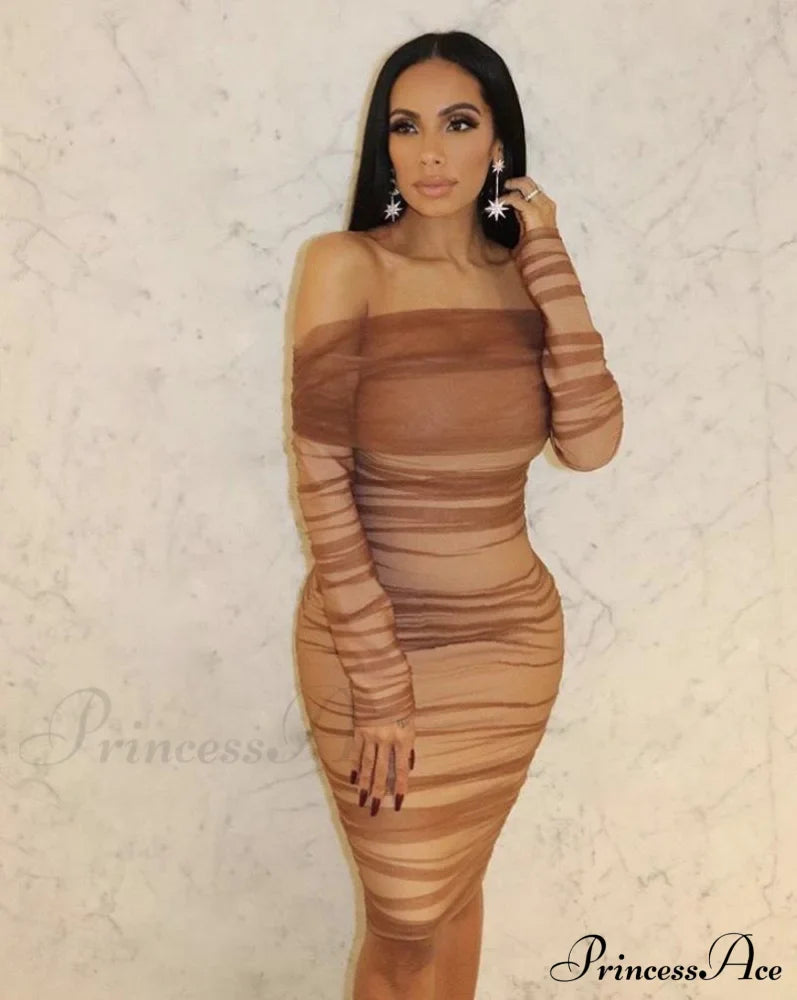 Iyana Elegant Midi Dress