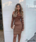 Iyana Elegant Midi Dress