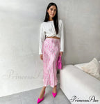 Javier Elegant Zebra Skirt