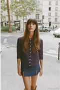 Jewelry Bead V-Neck Cardigan