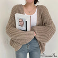 Korean Autumn Lazy Style Cardigan