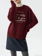 Korean Style Pullover Knitted Sweater