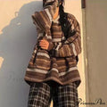 Autumn/Winter Retro Striped Sweater