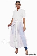 Long Solid Color Casual Dress