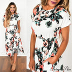 White Maxi Evening Party Dress