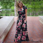 White Maxi Evening Party Dress