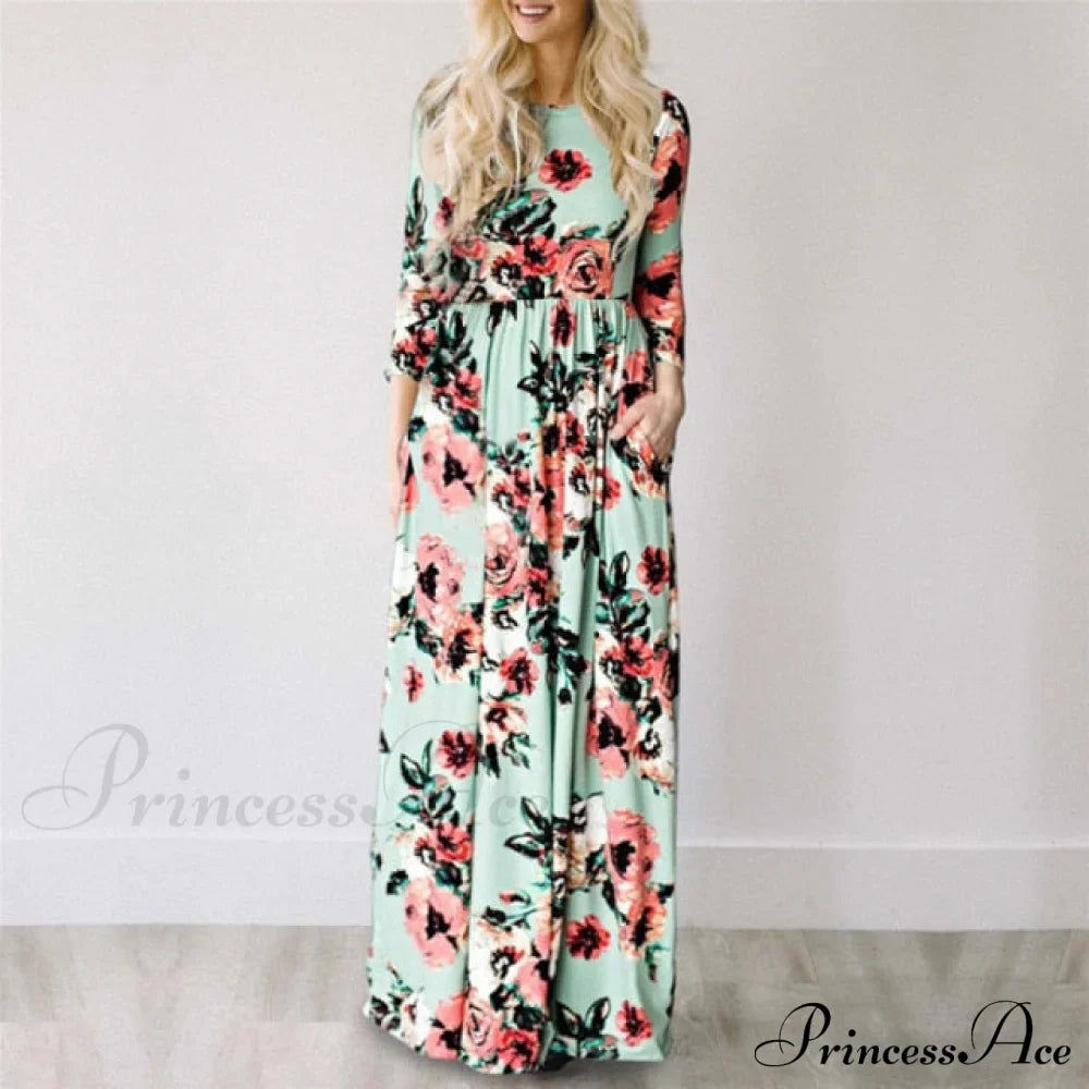 White Maxi Evening Party Dress