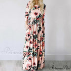 White Maxi Evening Party Dress