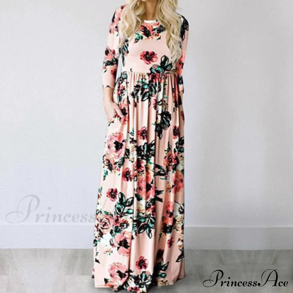 White Maxi Evening Party Dress