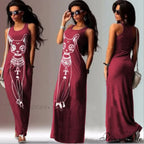 White Maxi Evening Party Dress