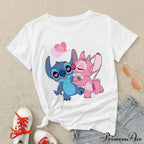 Lady Cute Print T-Shirts