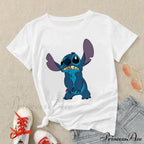 Lady Cute Print T-Shirts