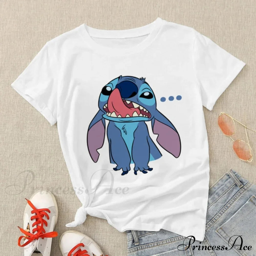 Lady Cute Print T-Shirts