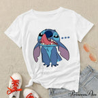 Lady Cute Print T-Shirts