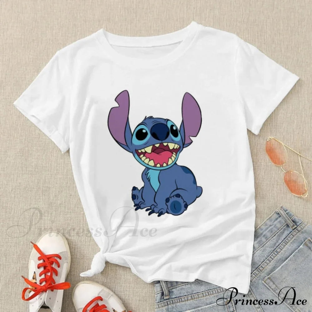 Lady Cute Print T-Shirts