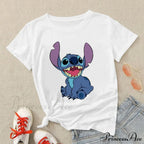 Lady Cute Print T-Shirts
