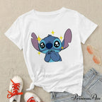 Lady Cute Print T-Shirts