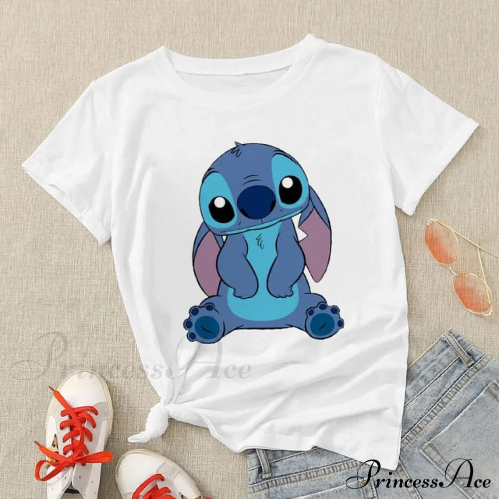 Lady Cute Print T-Shirts