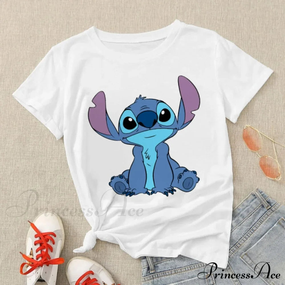 Lady Cute Print T-Shirts