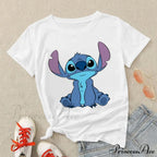 Lady Cute Print T-Shirts