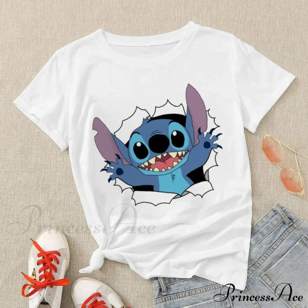 Lady Cute Print T-Shirts