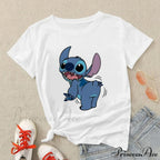 Lady Cute Print T-Shirts