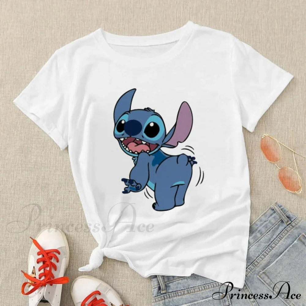 Lady Cute Print T-Shirts