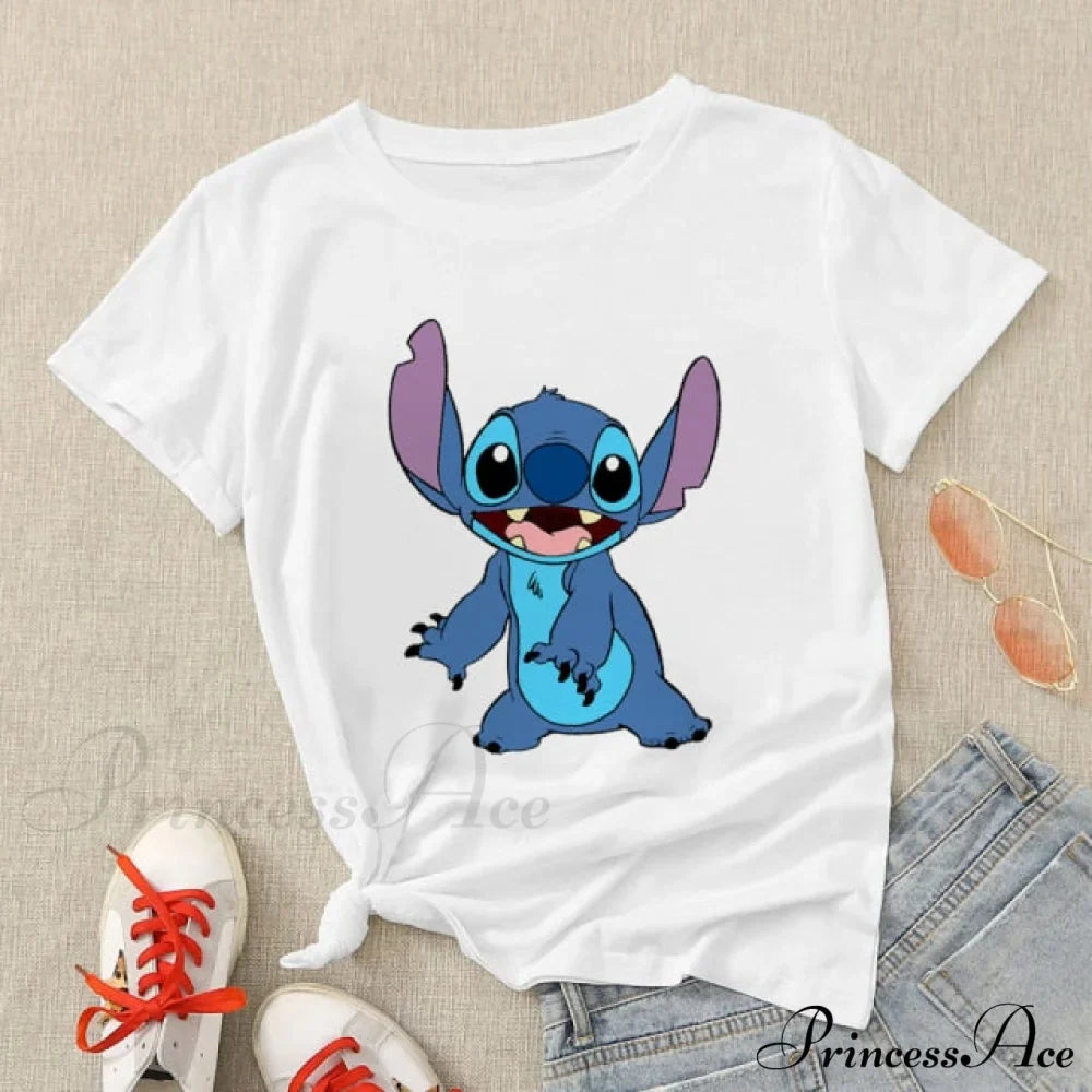 Lady Cute Print T-Shirts