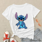 Lady Cute Print T-Shirts