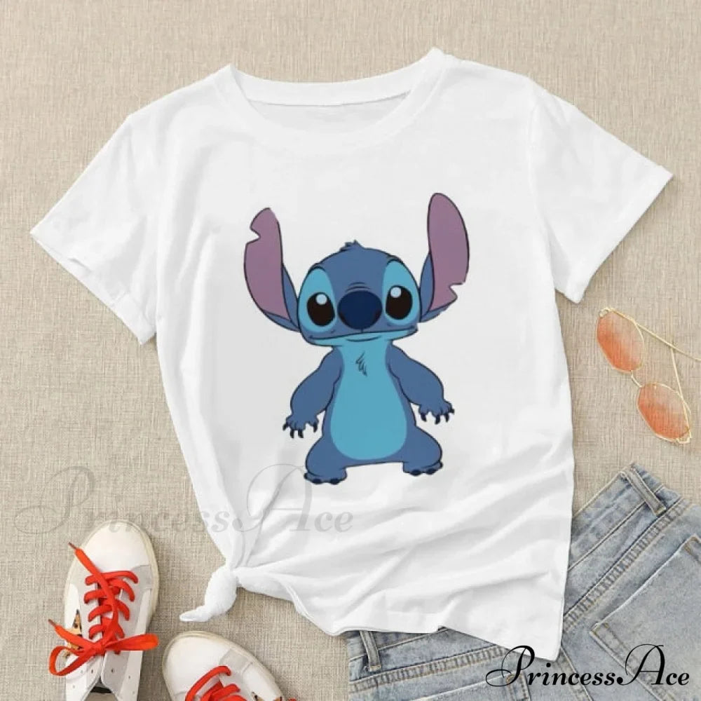 Lady Cute Print T-Shirts