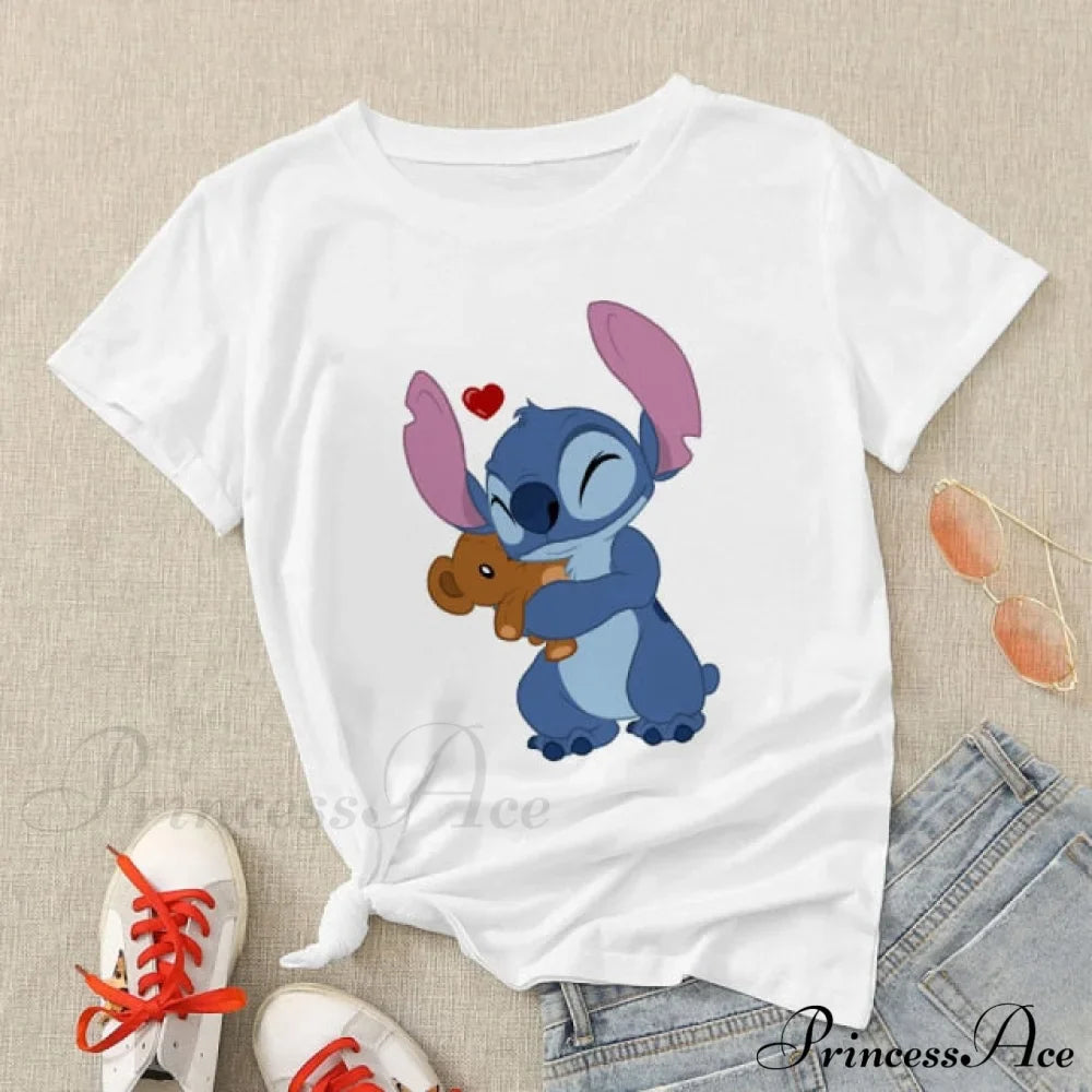 Lady Cute Print T-Shirts