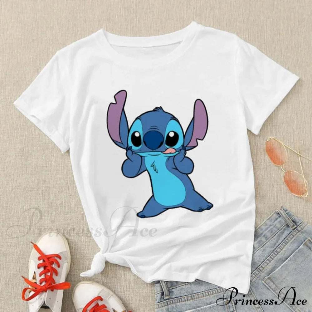 Lady Cute Print T-Shirts