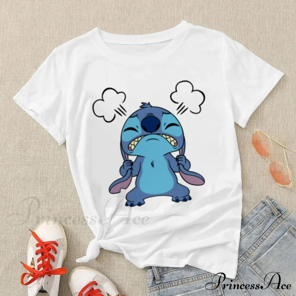Lady Cute Print T-Shirts