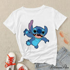 Lady Cute Print T-Shirts