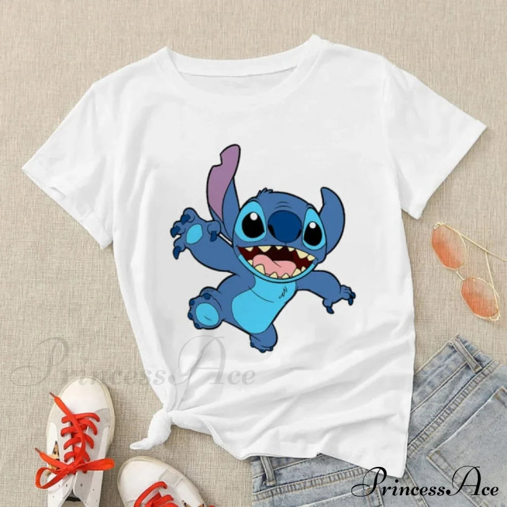 Lady Cute Print T-Shirts