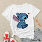 Lady Cute Print T-Shirts